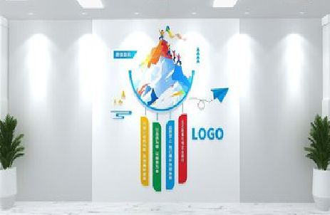 平乐公司企业形象墙的工艺材料有哪些？